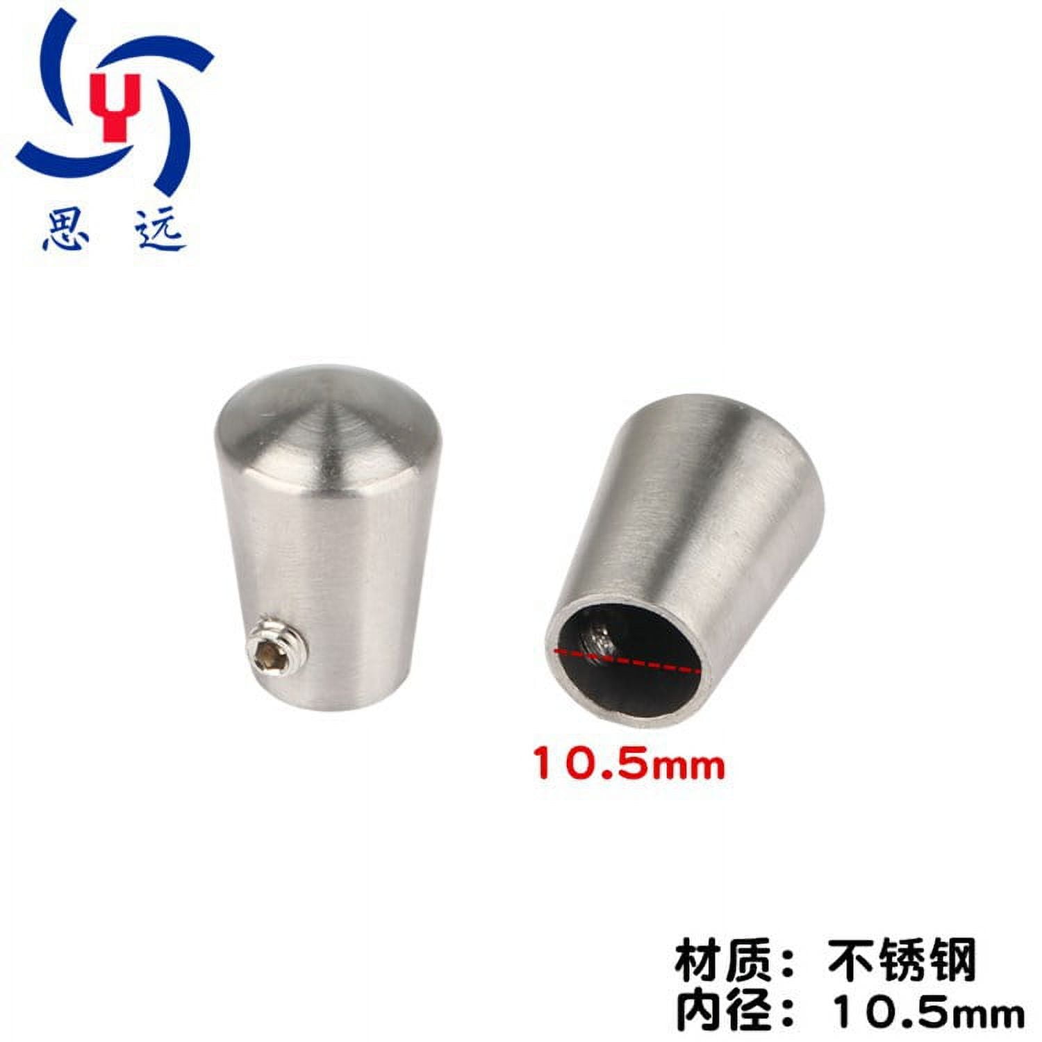 5pcs Handrail End Caps Stainless Steel Handrail End Caps Steps Hand