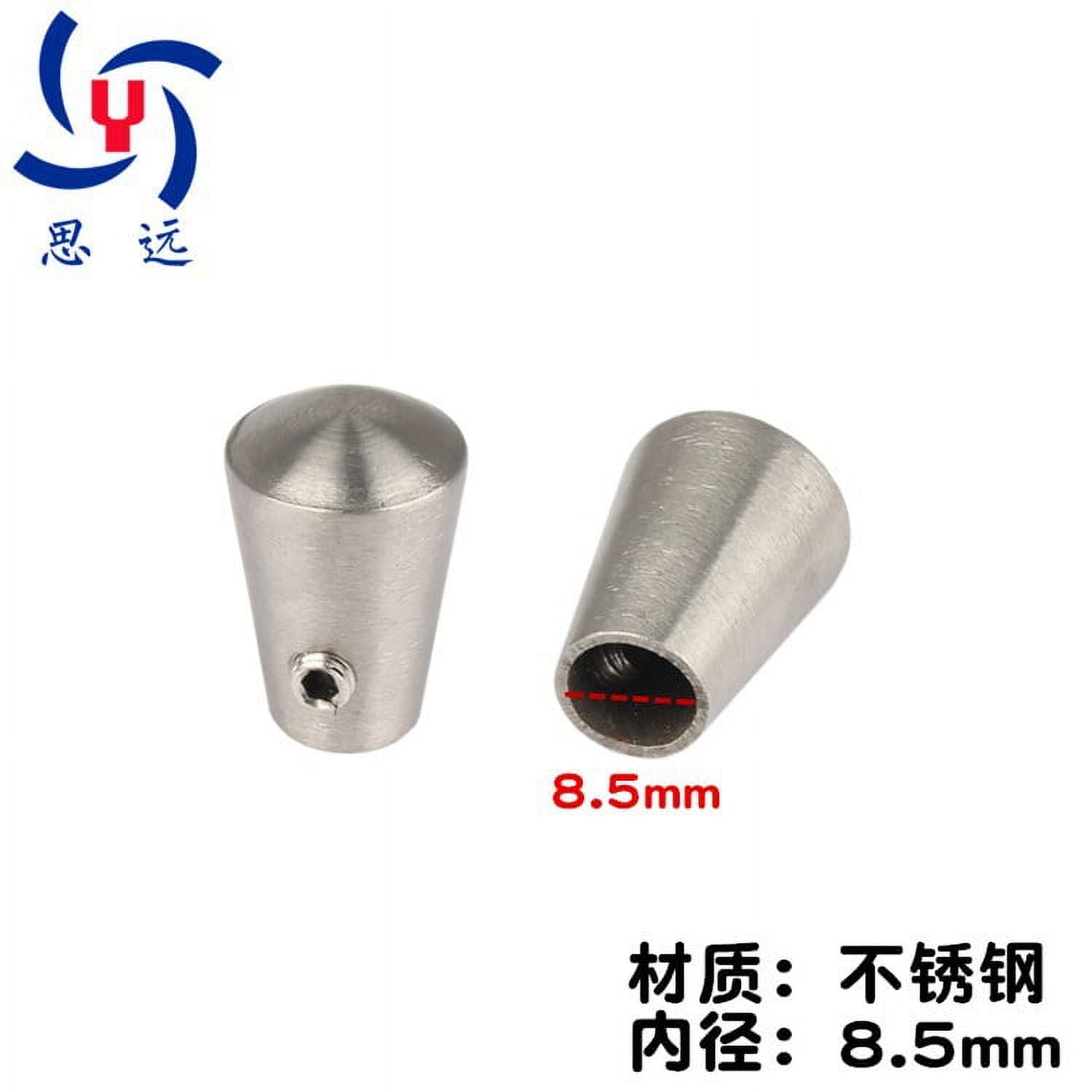5pcs Handrail End Caps Stainless Steel Handrail End Caps Steps Hand