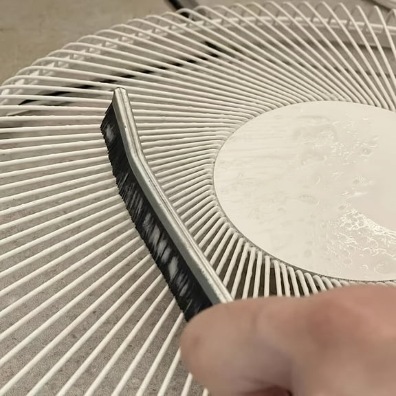 5pcs Hard Bevel Cleaning Brushes – Stiff Bristle Scrub Tools for Kitchen Grease, Stove Tops, Tile Grout, Sinks & Appliance Gaps – Black