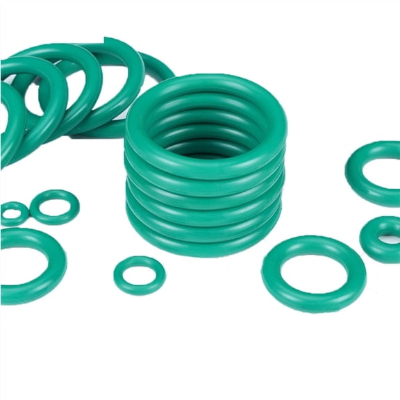 5pcs Hardware Parts Green Silicone Ring Seal Gasket M66x2mm Waterproof Rubber Washer O-Ring