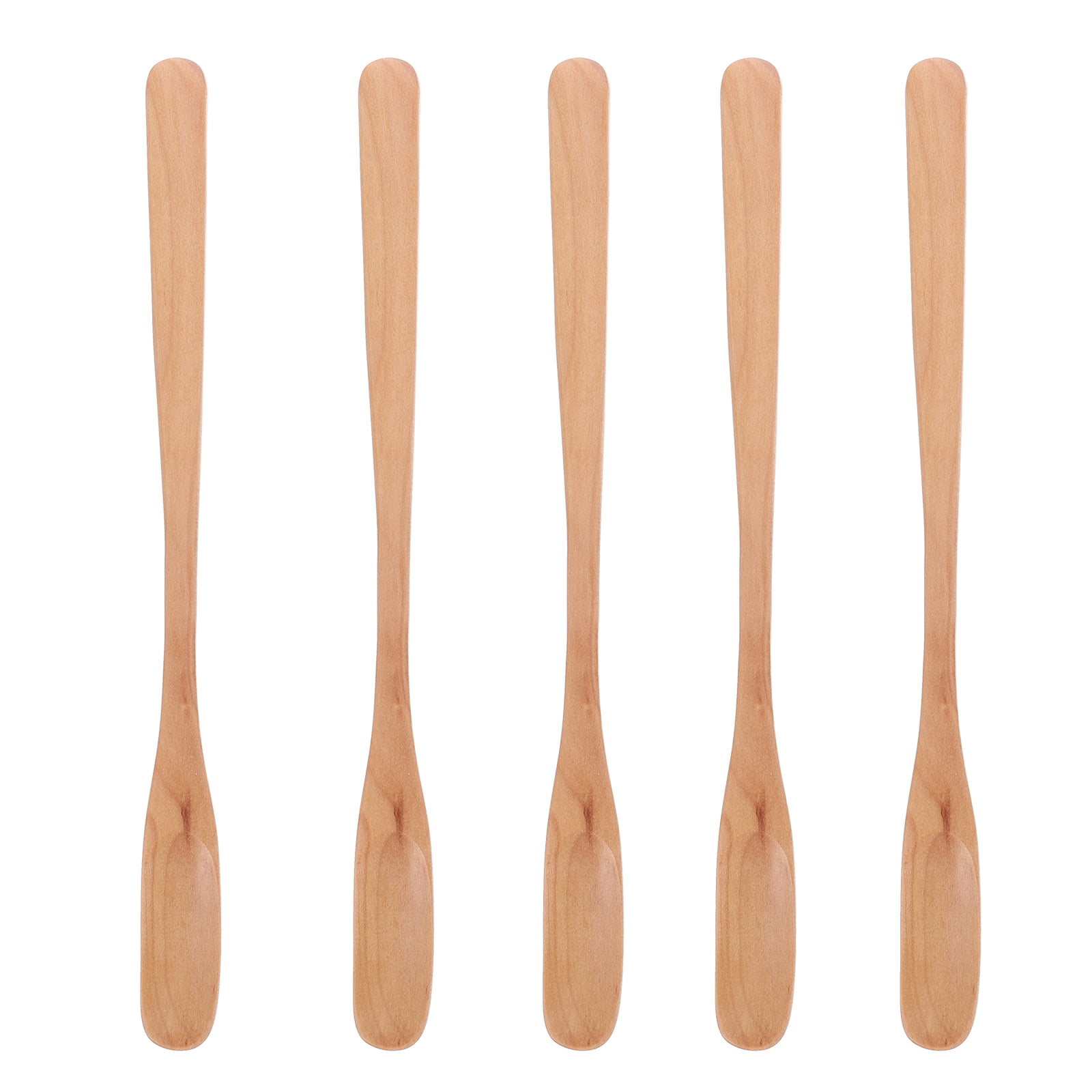 5pcs Honey Stirring Spoons Honey Stirring Scoop Practical Honey Stirrer