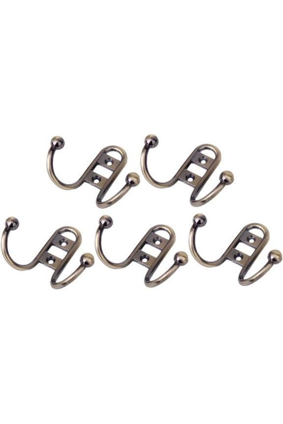 5pcs Hook up Single Hook Hangers Heavy Entrance Key Towel Hooks Heavy Duty Hook Keychain Hook Metal Organizer Hooks Wall Door Hooks Wall Hooks Zinc Alloy Key Chain Ceiling Coffee