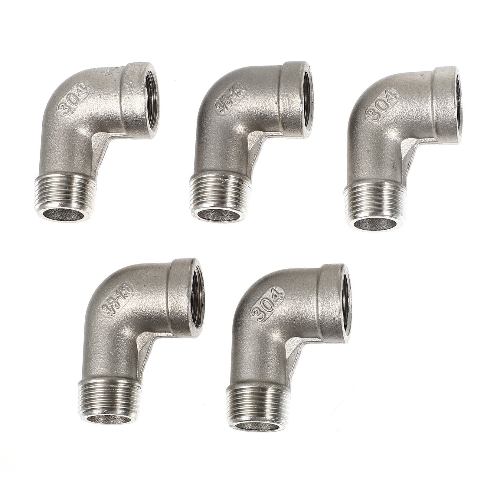 5pcs Hose Adapter Outdoor Faucet Extender Stainless Steel Hose Bib ...