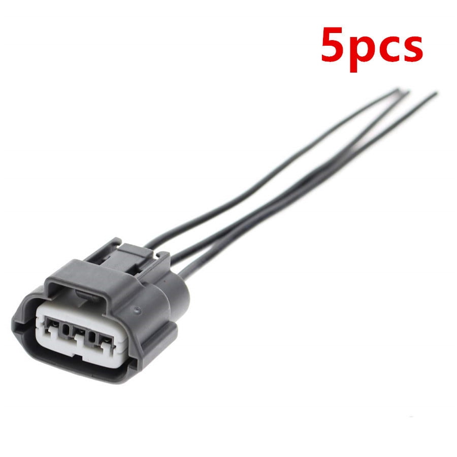 5pcs Ignition Coil Pack Wiring Harness Connector Plug Harness for Nissan Altima Sentra