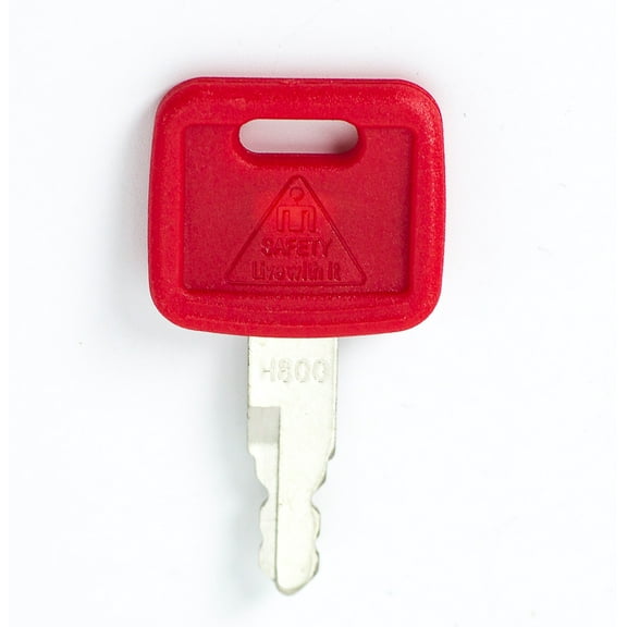 5pcs Ignition Keys H800 for John Deere Excavator Case Dozer Fiat Hitachi New Holland AT194969 AT147803 4286465, Orange