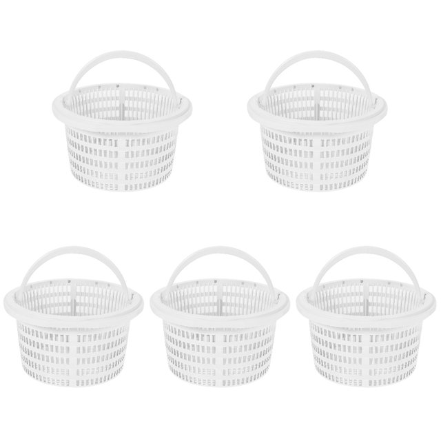 5pcs Inground Pool Skimmer Basket Mesh Pool Filter Basket Swimming Pool
