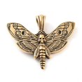thumbnail image 1 of 5pcs Ion Plating(IP) 304 Stainless Steel Pendants Butterfly with Charm Golden 35.5x43x5.8mm Hole: 4.8mm, 1 of 3