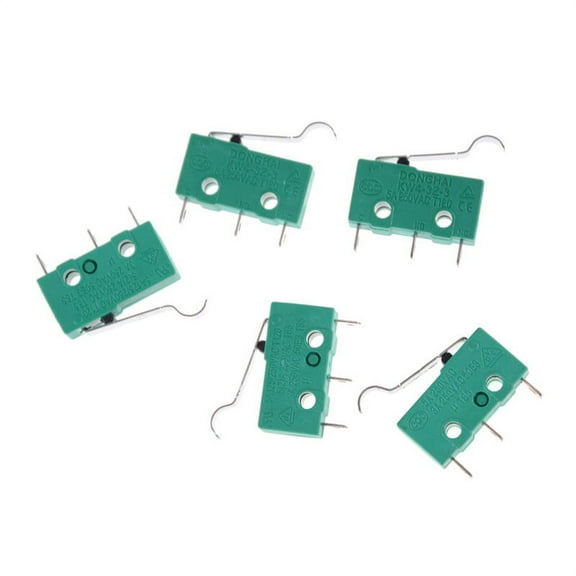 5pcs KW4-3Z-3 SPDT NO NC Momentary Hinge Lever Limit Switch Microswitch Best