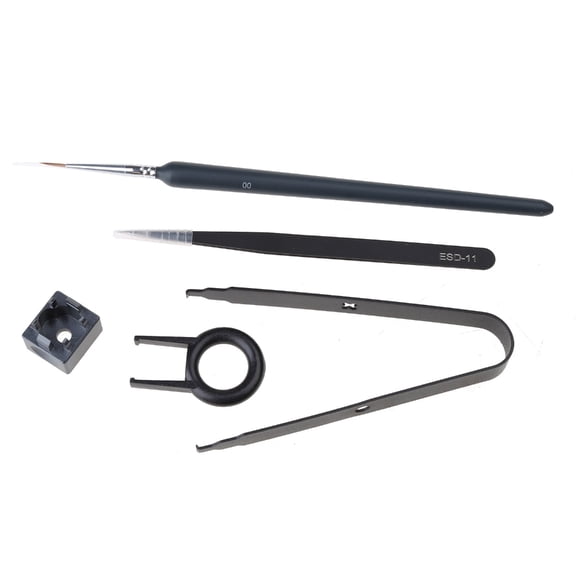 5PCS Keyboard Lube Kits with Stem Holder Lubrication Pen Remover for Kailh Cherry MX Switches