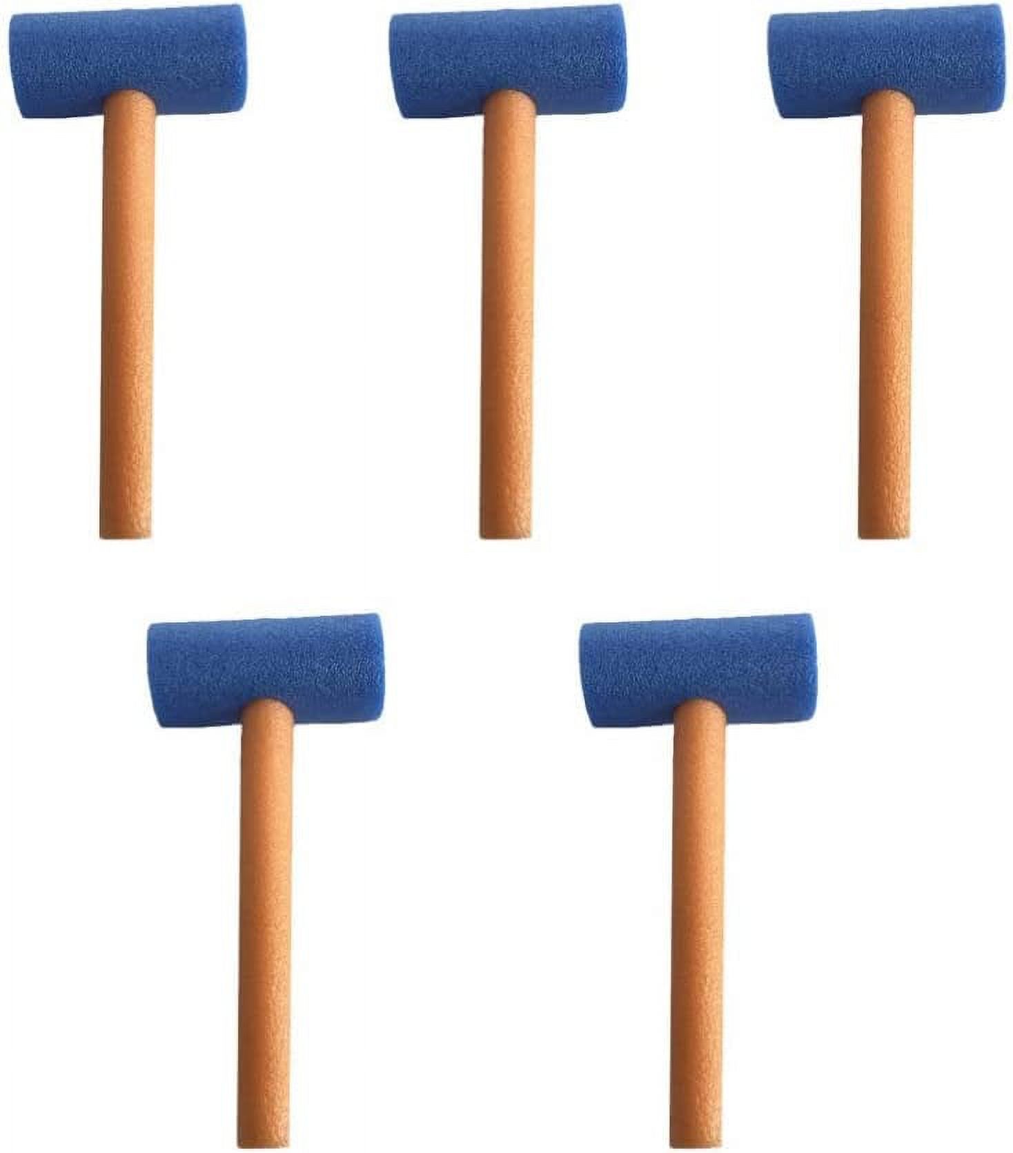 5pcs Kids Foam Hammer Foam Hammer Mallet Pounding Toy Beating Gavel
