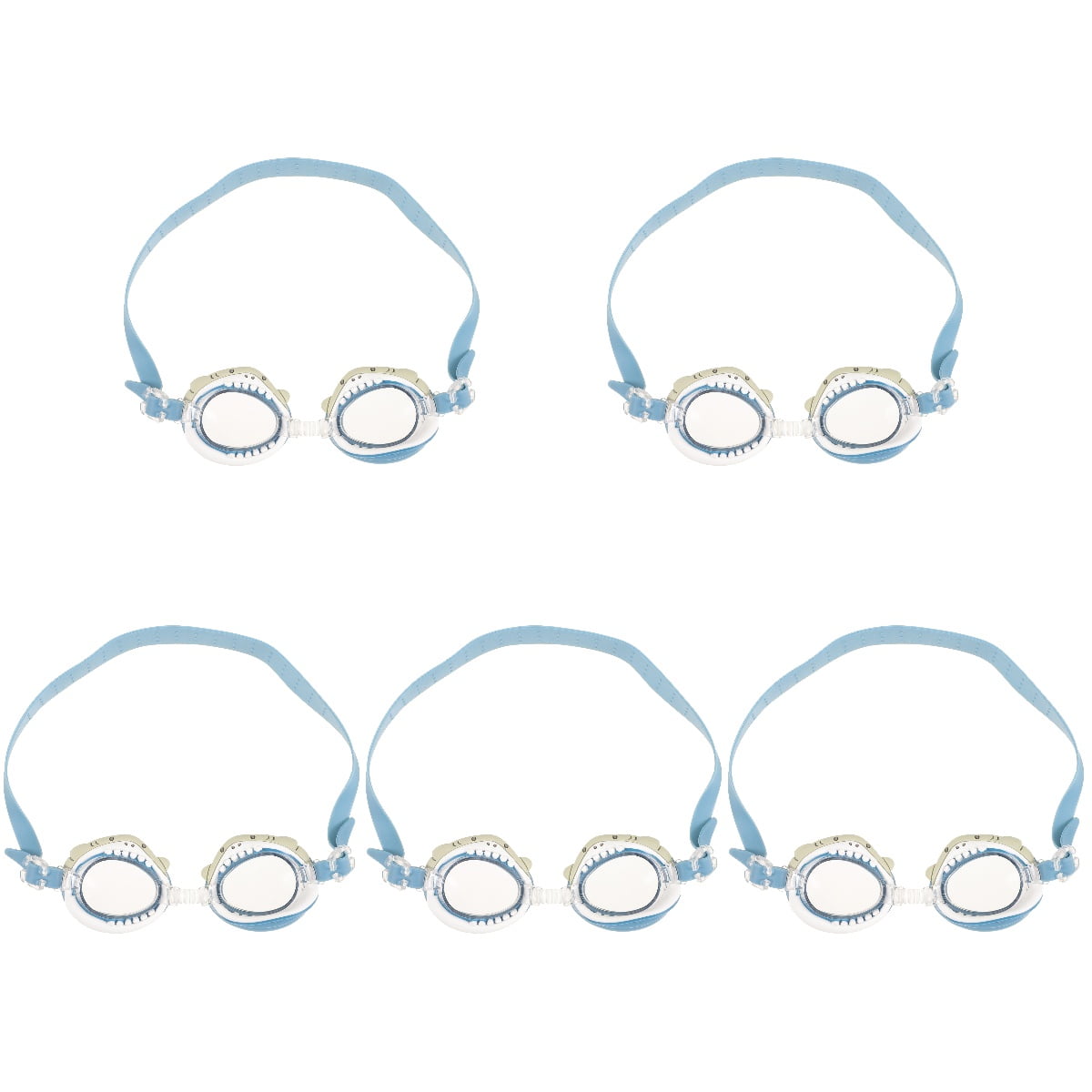 5pcs Kids Swim Goggle Girl Swim Goggle Toddler Goggle Cute Goggle for