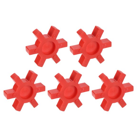 5pcs L110 Jaw Coupling Insert for L Jaw Coupling L-Jaw Coupler Set, Red