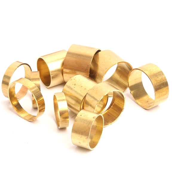 (5pcs) Large Copper Hoop Sheath24x20x22mm