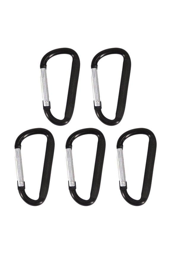 5pcs Large Strong Carabiner Small Carabiner Keychains Pack Carabiners Clip