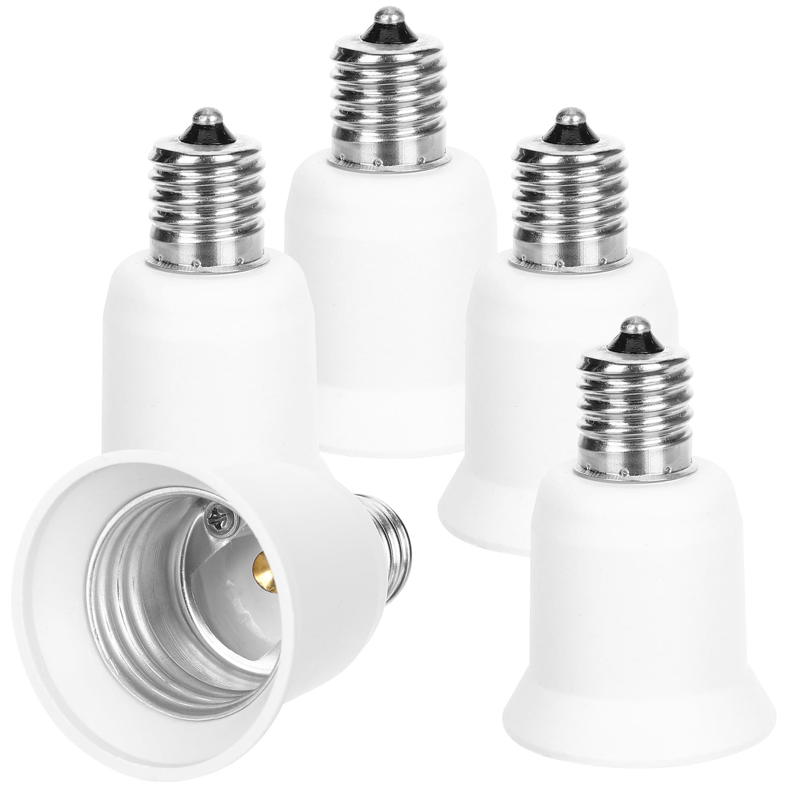 5pcs Light Bulb Converters Chandelier Light Sockets Bulb Base Adapters