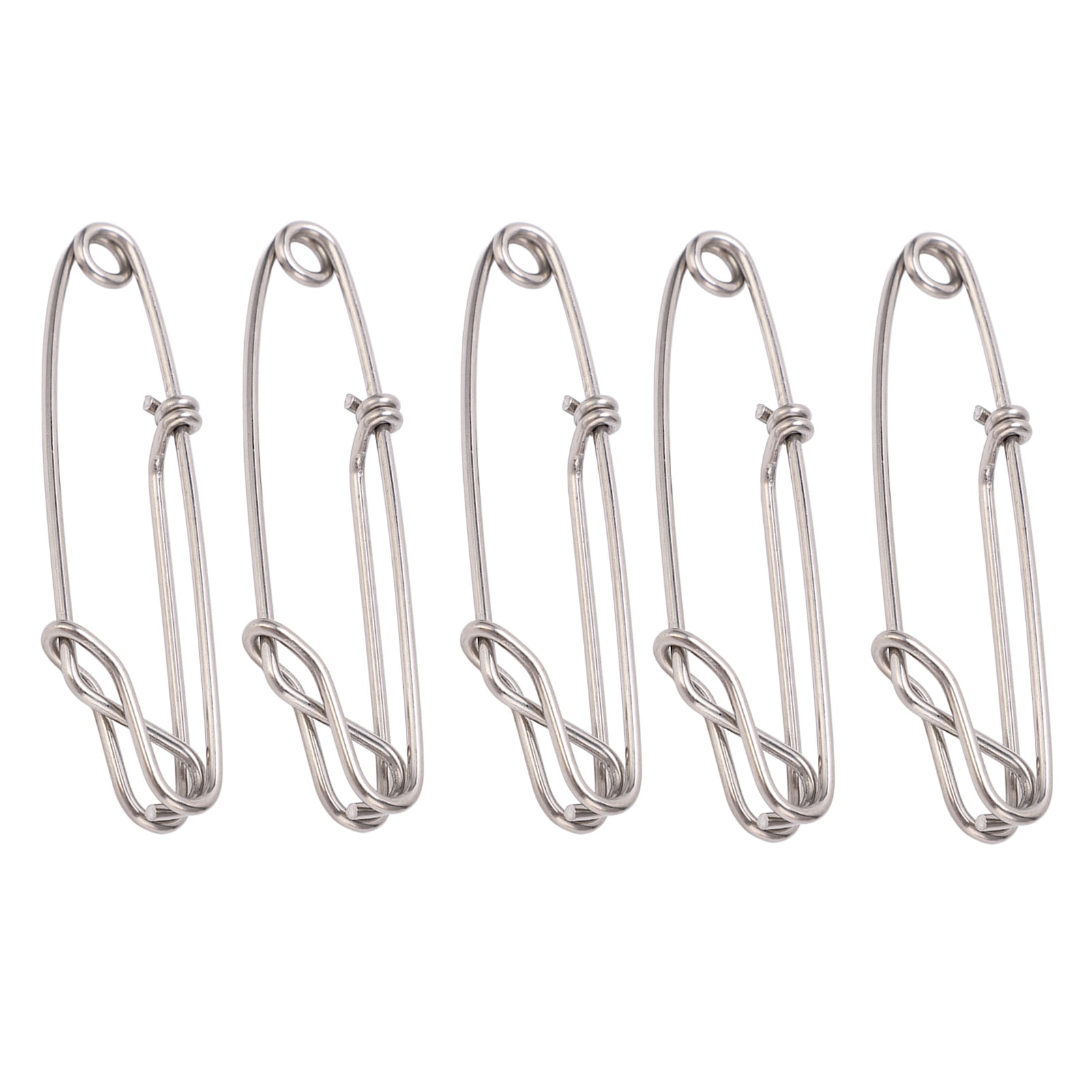 5pcs Longline Snap Clip, Stainless Steel Long line Snap Clips Suitable