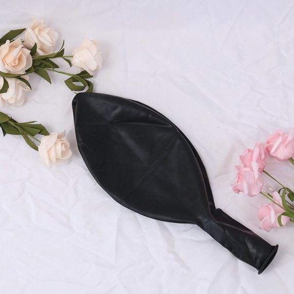 5pcs/Lot 36inch Macaron Pastel Balloons Jumbo Big Engagement Wedding Decoration Happy Birthday Air Candy Matte Helium Balloon (black,36inch 5pcs)