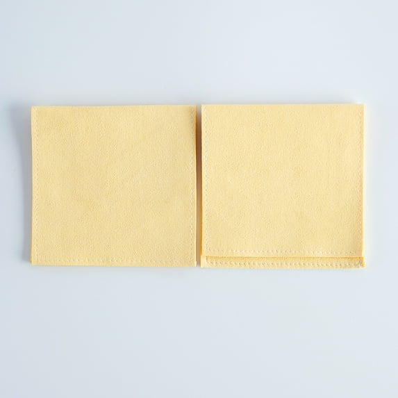 5pcs Luxury Microfiber Suede Jewelry Gift Bag Velvet Ribbon Envelope Flip Pouches Necklace Bracelet Bangle Jewelry Storage Bag 5pcs 8x8cm