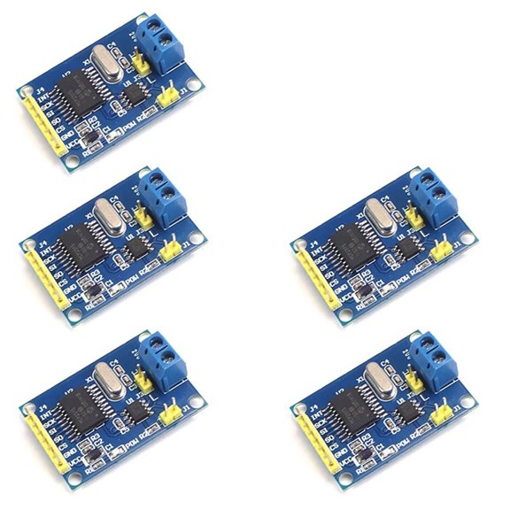 5pcs MCP2515 CAN Bus Module TJA1050 SPI Interface for RPi STM32 Industrial Control Automotive Diagnostics OBD2 Car