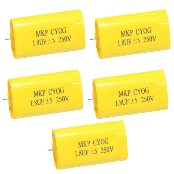 5pcs MKP Capacitor 0.47-47uf ±5% 250V - Audio Grade - Speaker Crossover Film Cap