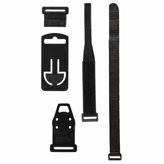 5pcs Magnetic Hanging Strap, Black Hanging Loop Strap with Magnet Hanger Magnetic Multimeter Hanger