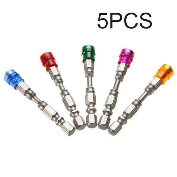 5pcs Magnetic Screwdriver Set for Drywall with Alloy Steel PH2 Bits
