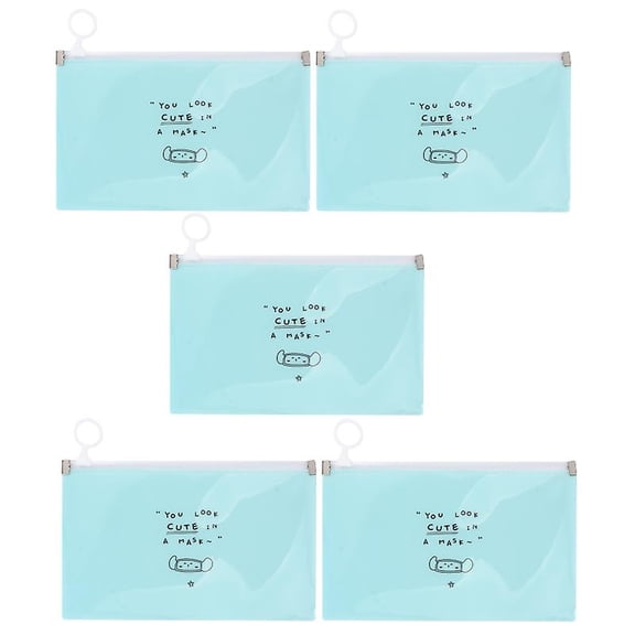 5pcs Mask Storage Case