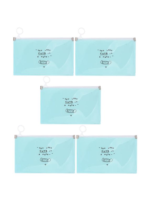 5pcs Mask Storage Case