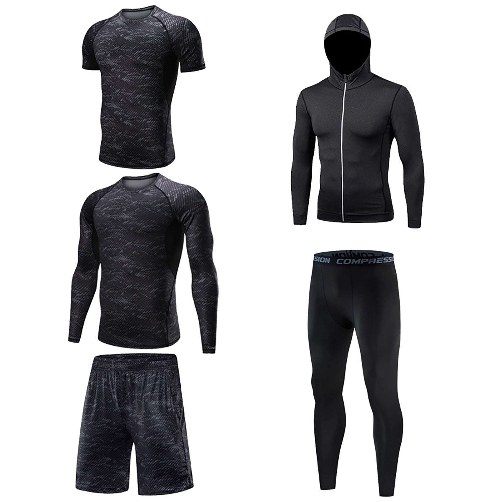 5pcs-Men-Workout-Clothes-