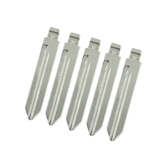 5pcs Metal Car Flip Remote Folding Key Blank Blade ford for mercury