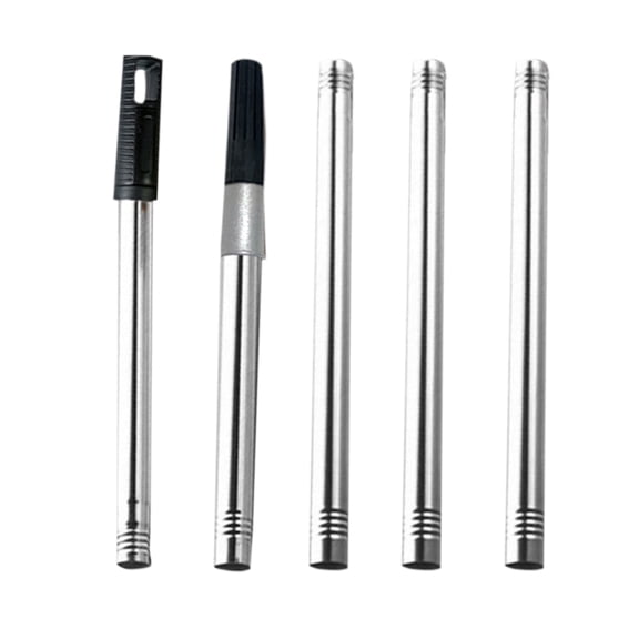 5pcs Metal Extension poles for Paint Rollers Extendable Mops Handle Multipurpose Paint Roller Extension Set for Household