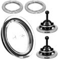thumbnail image 1 of 5pcs Milk Frother Replacement Parts Set, Milk Frother Lid Cover & Spring Ring Replacement for Nespresso Aeroccino 3/4/Plus, 1 of 7