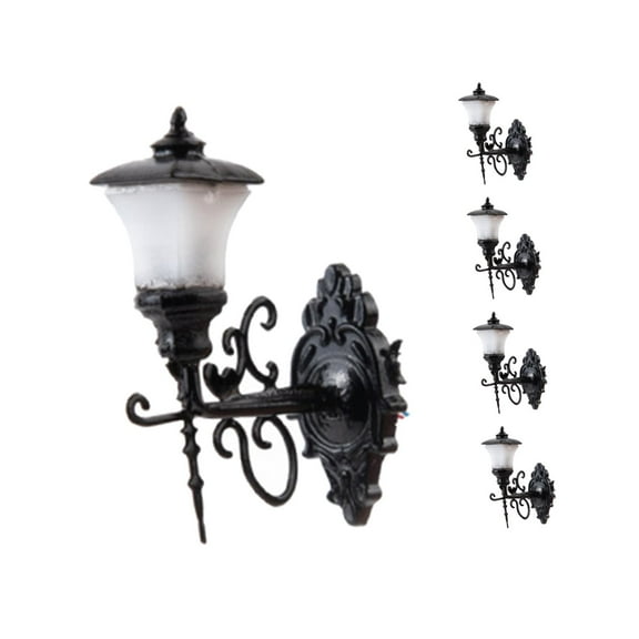 5pcs Model Railway Train Lamp Lights Scale LEDs Table Building Architecture Layout Accessory
