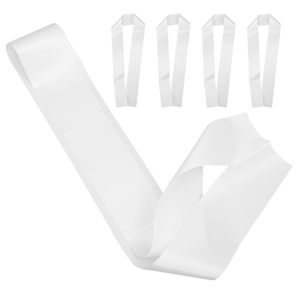 5pcs MultiFunction Blank Sashes Gathering Supply Dancing Queen Sash