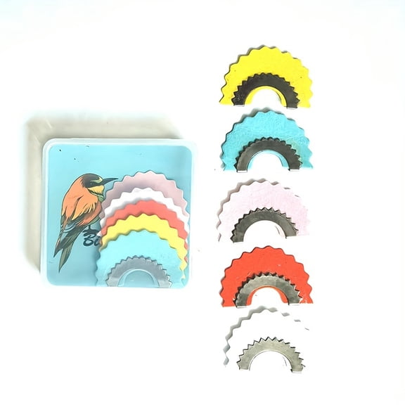 5pcs Multicolor Bird Whistle Toys with Magic Bird Caller - 5 Colors (,,,,) Tongue Stunts Tricks, Tweeting Noisemaker for Parties, Pranks, Gifts for & s - Novelty Gag