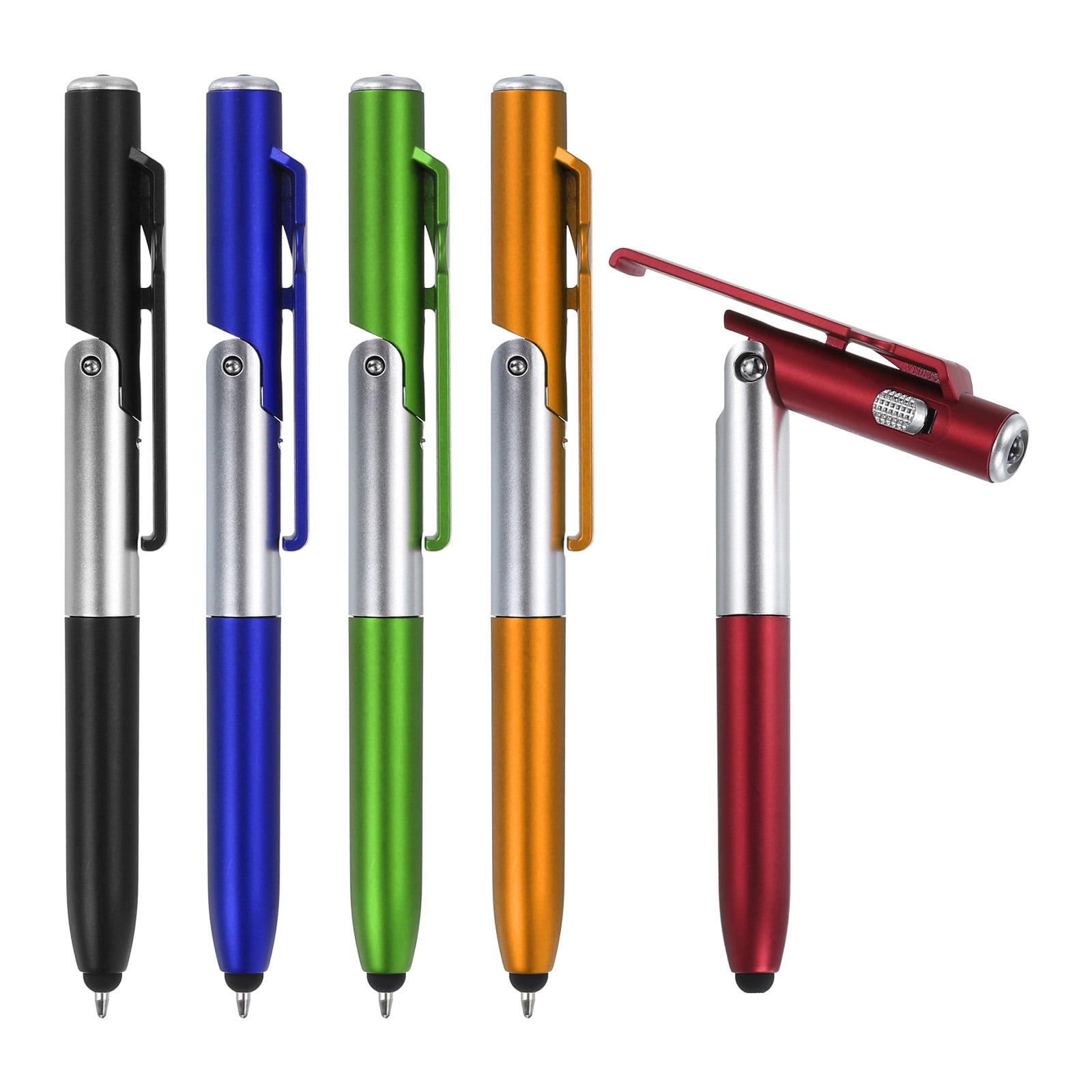 5pcs Multifunction Stylus Pen Capacitive Touch Screen Ballpoint