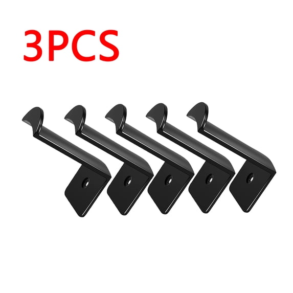 5pcs Multifunctional Cow Hat Rack & Room Storage Organizer - Sturdy Hat Display Stand for Cow Hats Caps, Versatile Storage Rack for Bedroom Closet Entryway Home Decor & Organization, 1*3in, Black