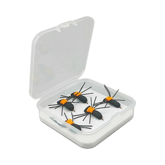 5pcs Multiple Color Option Fly Lures Fit Various Water Conditions Foam Spiders Floating Dry Fly For Experienced Anglers Usage