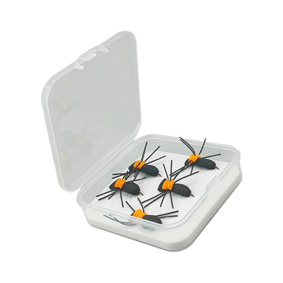 5pcs Multiple Color Option Fly Lures Fit Various Water Conditions Foam Spiders Floating Dry Fly For Experienced Anglers Usage