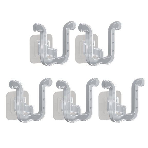 5pcs Multipurpose U Shape Slipper Storage Rack With Adjustable Width Designs Home Accessory for Various Shoe Sizes