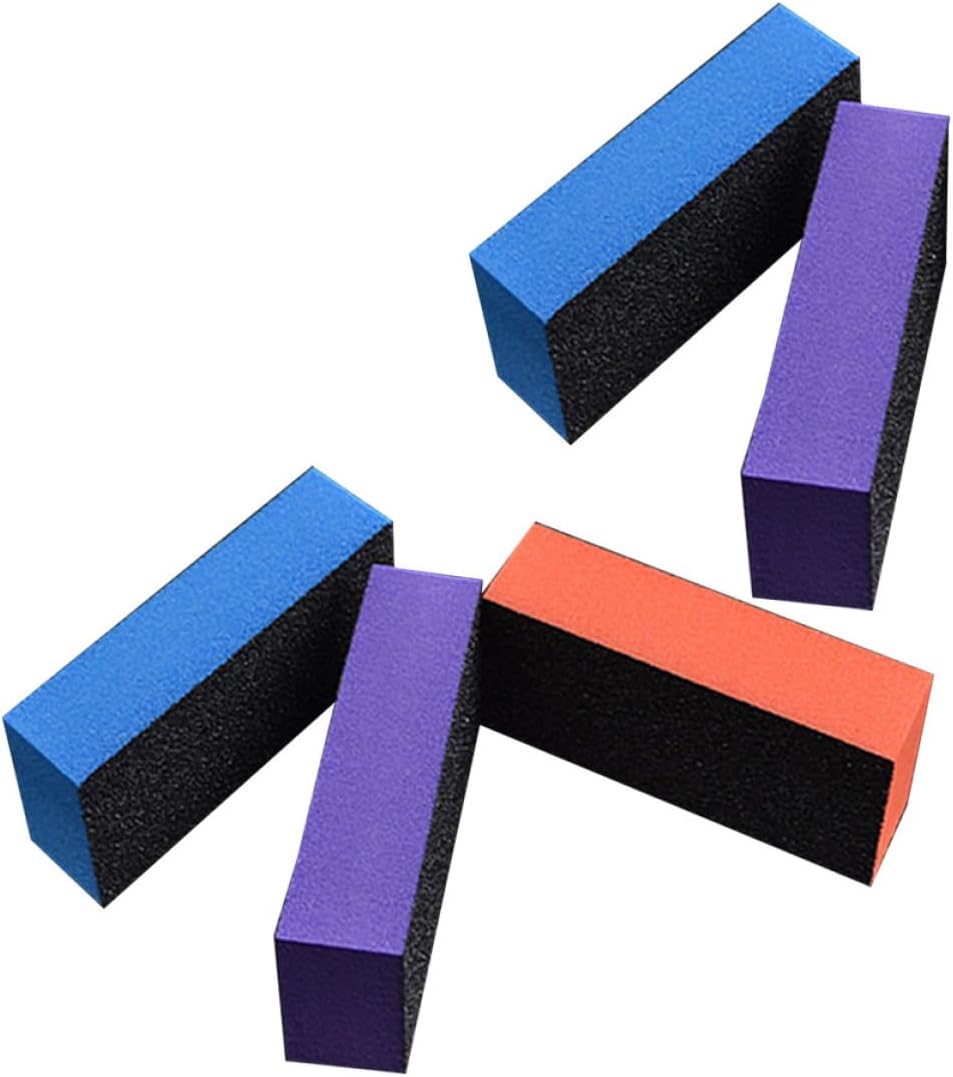 5pcs Nail Buffers Nail Buffing Block Nail Buffer Block Fingernail Files
