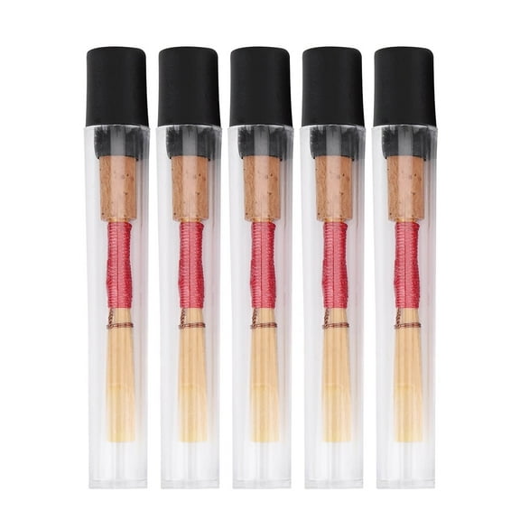 5pcs Oboe Reeds ,Oboe Instrument,Bamboo MaterialOboe Reeds Reed Medium Strength Instrument Accessories