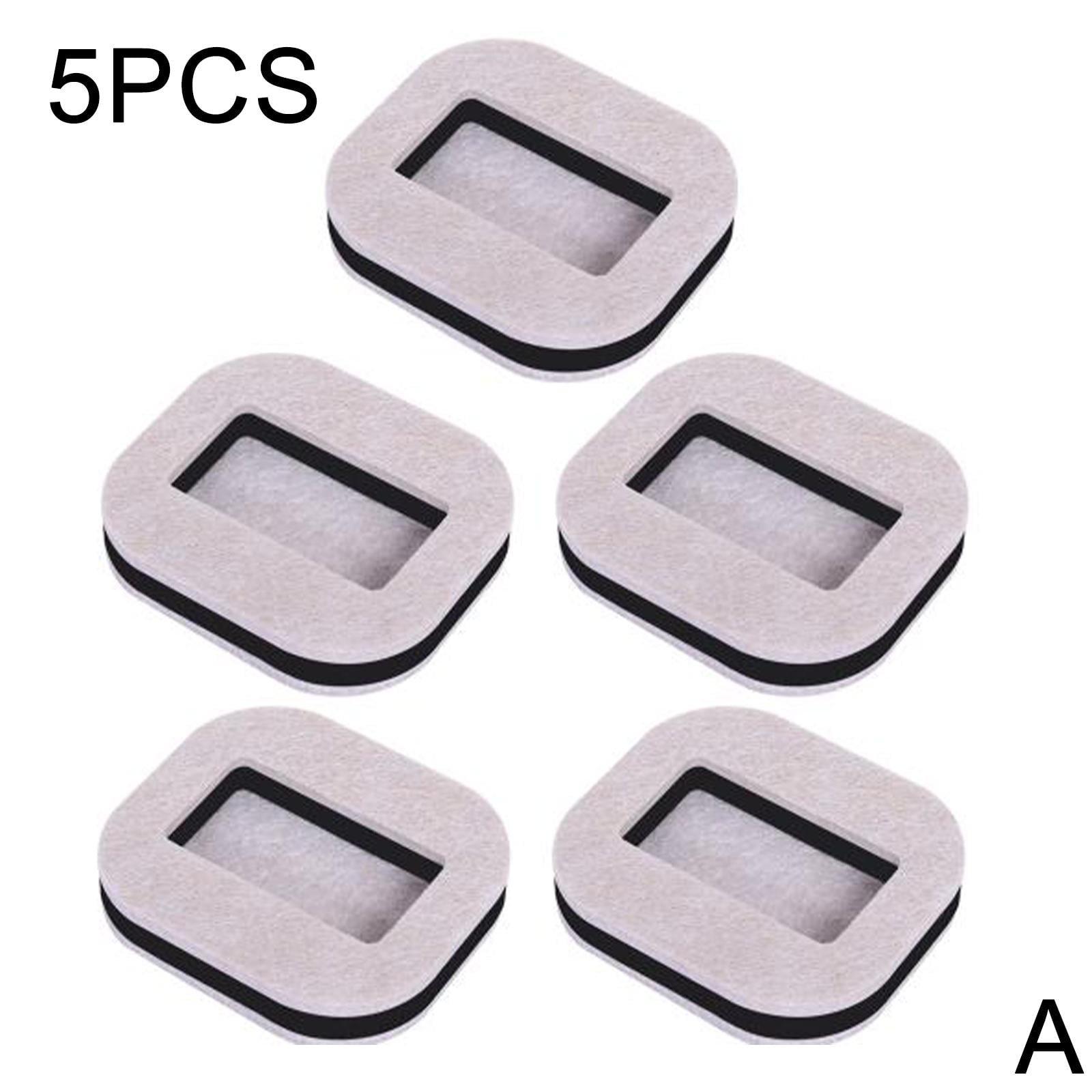 5pcs Office Chair Wheel Stopper Furniture Caster Cups Floor N Hardwood