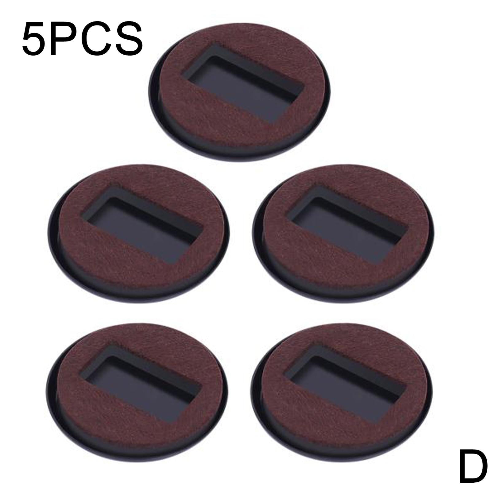 5pcs Office Chair Wheel Stopper Furniture Caster Cups Floor N Hardwood ...