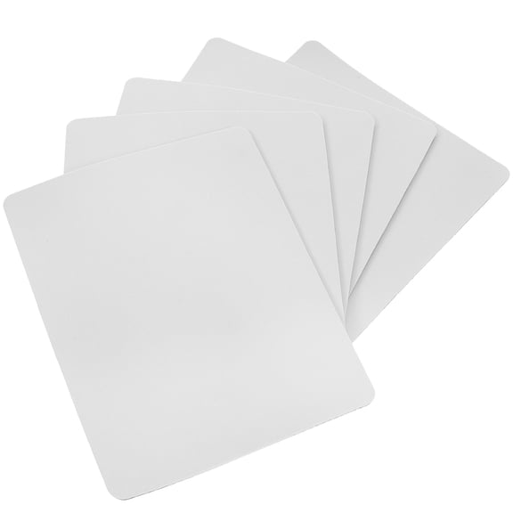 5-Pack Sublimation Mouse Pads Blank for Custom Printing, Office Work, Gaming, Design, and Smooth