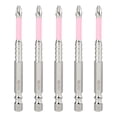 thumbnail image 1 of 5pcs PH2 Phillips Impact Screwdriver Bit 3.5" Long Magnetic Anti Slip Tip, 1 of 7