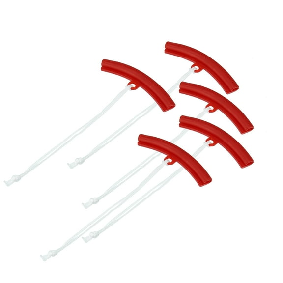 5pcs Wheel Protector Tire Changing Rim Edge Savers Tyre Changer Guard Rim Tools for Motorcycle Car ATV Red
