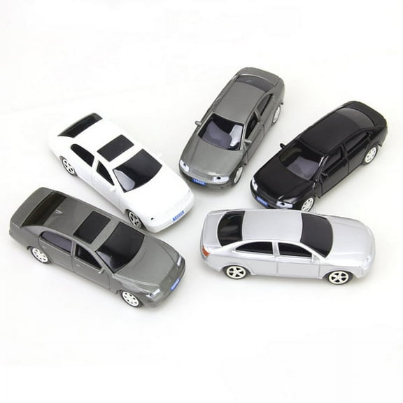 5pcs Painted Model Cars Building Train street and park Road Layout Toys 1:50 O Scale