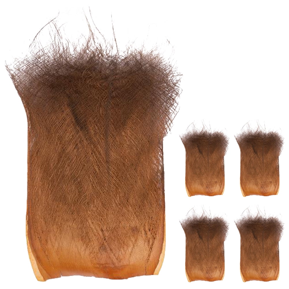 5pcs Palm Tree Bark Garden Bark Decorative Garden Background Bark for