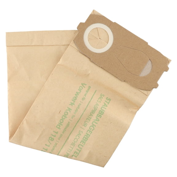 5pcs Paper Vacuum Cleaner Bags Compatible with VK 118 119 120 121 122, Large Capacity Dust Collection Bags